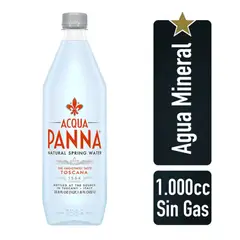 ACQUA PANNA - Agua Mineral Sin Gas