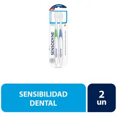 SENSODYNE - Pack Cepillos Dentales Sensitive Care 2 Un