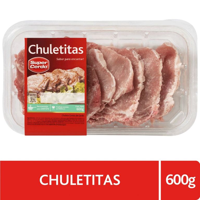 Chuletita Para Freír de Cerdo - Tottus - $4.850
