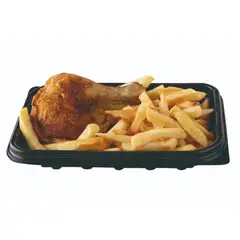 TOTTUS - 1/4 POLLO ASADO PAPAS FRITAS