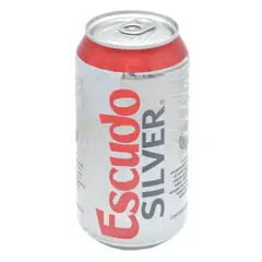 ESCUDO - CERVEZA LATA  ESCUDO SILVER  5G 350 CC