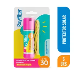 RAYFILTER - Protector Solar Labial FPS 30 Rosa Rayfilter 6 g