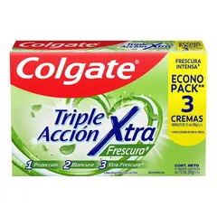 COLGATE - Pasta de Dientes Triple Acción Extra Frescura
