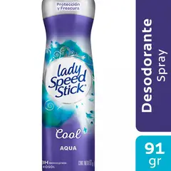 LADY SPEED STICK - Desodorante en Spray Cool Acqua 91 g