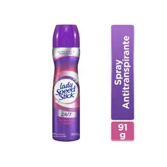 LADY SPEED STICK - Desodorante en Spray Lady Speed Stick Powder Fresh 24/7 91 g