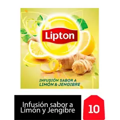 LIPTON - Te infusión limón & jengibre