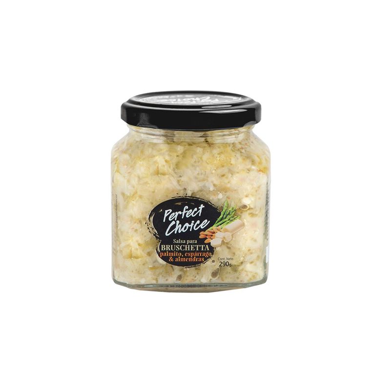 Bruscheta Palmito Esparragos y Almendras Frasco 290 g 280 GR