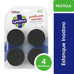 LYSOFORM - Pack Pastillas para Estanque Inodoro 4 x 40 g