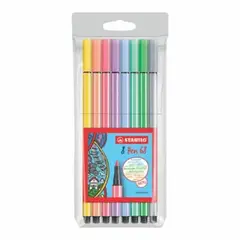 STABILO - PEN 68 PASTEL 8 SURTIDO BLISTER