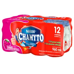 CHAMYTO - Pack Probióticos Sabor Frambuesa 12 x 80 ml