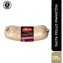 LA PREFERIDA - Pasta Pollo Pimentón Tipo Pate 125 g