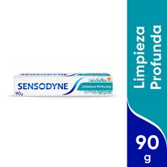 SENSODYNE - Crema Dental Sensodyne Limpieza Profunda 90 g