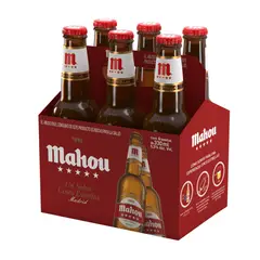 MAHOU - CERVEZA 5E 6 X 330 CC