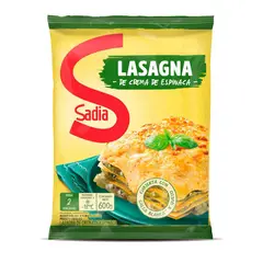SADIA - Lasagna crema espinaca sadia 600 gr