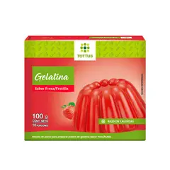 TOTTUS - Gelatina Frutilla