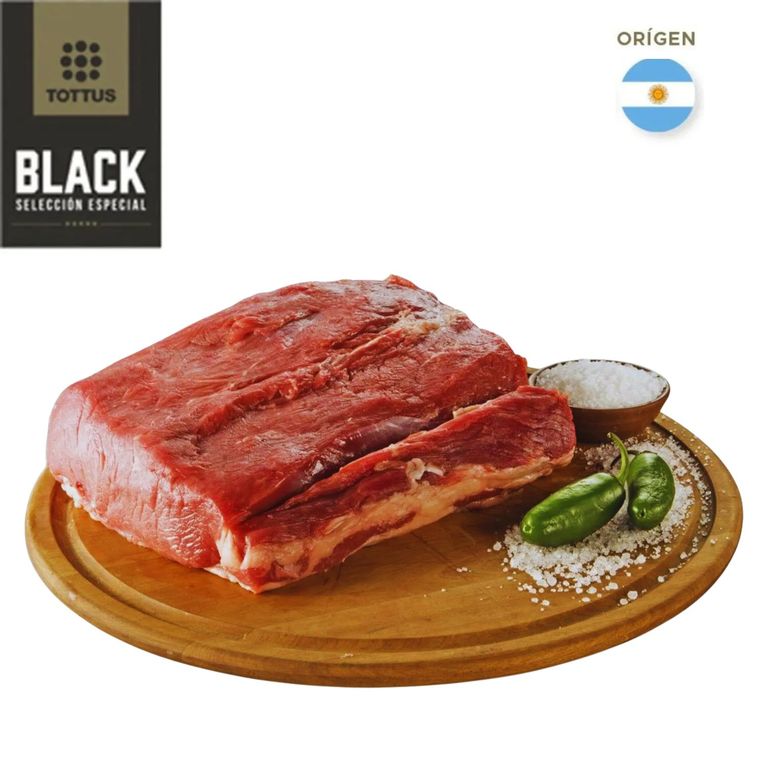 Lomo Liso Black Importado Cat-V al Vacío - Tottus - $22.990