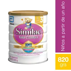 SIMILAC - FORMULA INFANTIL TC 3 820 GR