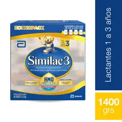 SIMILAC - FORMULA INFANTIL 3 BIB  SIMILAC 14 KG