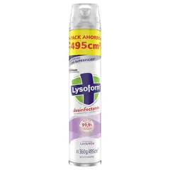 LYSOFORM - Desinfectante Ambientes y Superficies Lysoform Lavanda 495 ml