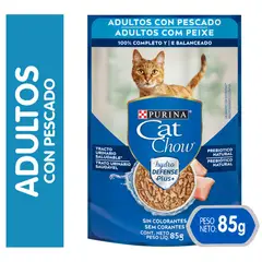 CAT CHOW - ALIM. GATO HYDRO PESCADO 85 GR.
