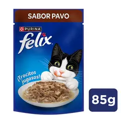 NESTLE - Alimento Húmedo para Gato Adultos Sabor Pavo Sobre