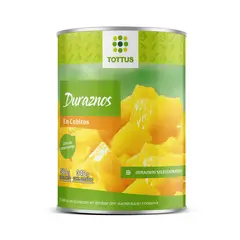 TOTTUS - Duraznos en Cubitos Tottus 580 g