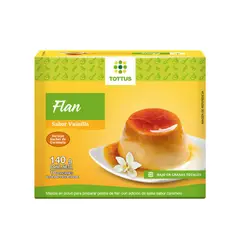 TOTTUS - FLAN VAINILLA  TOTTUS 140 G