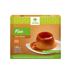 TOTTUS - Flan Manjar