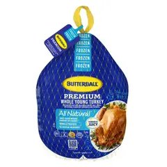 BUTTERBALL - Pavo Entero Congelado Americano Peso Variable