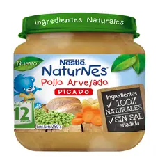NESTLE - Picado Naturnes Pollo Arvejado 250 g