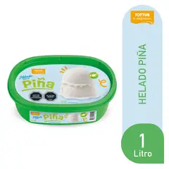 TOTTUS - Helado de Agua Sabor Piña Tottus 1 L