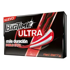 BIGTIME - Chicle Big Time Ultra Red Berry 24 g
