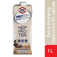LONCOLECHE - Leche Descremada Proteín Sabor Cappuccino