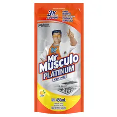 MR.MUSCULO - Antigrasa Repuesto Extra Power Mr Músculo 450 ml