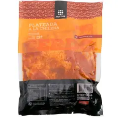 TOTTUS - Plateada a la Chilena