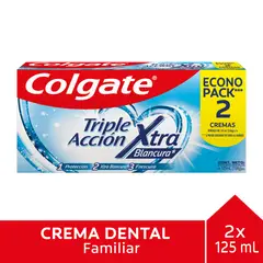 COLGATE - Pack Pasta de Dientes Colgate 2 x 125 ml