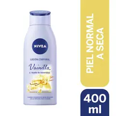 NIVEA - Loción Corporal Vainilla y Aceite de Almendras 400 ml