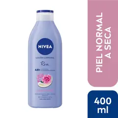 NIVEA - Loción Corporal Nivea Rosa y Aceite de Argán 400 ml