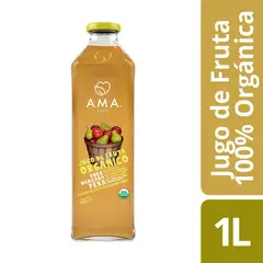 AMA - JUGOS MANZANA PERA ORGANICO AMA 1000CC