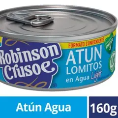 ROBINSON CRUSOE - Atún Lomito en Agua Ligrht 160 g