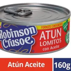ROBINSON CRUSOE - Atún Lomito en Aceite Robinson Crusoe 160 g