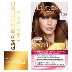 EXCELLENCE - Tintura 6.34 Rubio Chocola