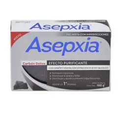 ASEPXIA - Jabón Barra Carbón Detox