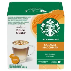STARBUCKS - Cápsulas de Café Starbucks Dolce Gusto Caramel Macchiato 12 Un