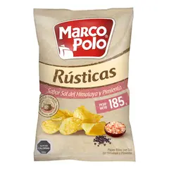 MARCO POLO - Papas Fritas Rusticas Sal del Himalaya y Pimienta