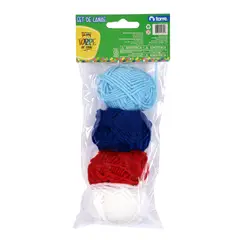 TORRE - Set Lanas + Agujas Torre