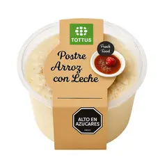 TOTTUS - Postre Arroz con Leche Tottus 280 g