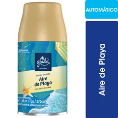 GLADE - Ambientador Automático Glade Aire de Playa 175 g