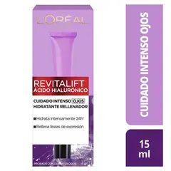 DERMO EXPERTISE - CREMA HIALU CONT OJOS LOREAL 15 ML