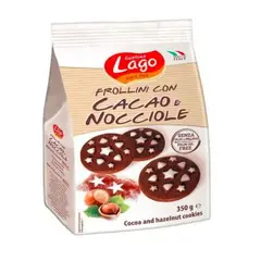 LAGO - GALLETAS CACAO Y AVELLANA LAGO 350GR